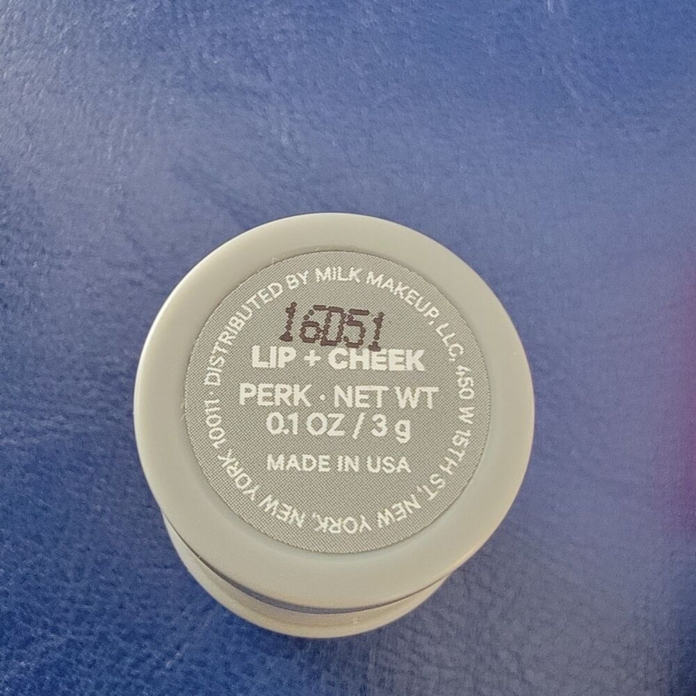 Bundle of 3 NEW Milk Blush Lip and Cheek in Perk - Picture 4 of 5